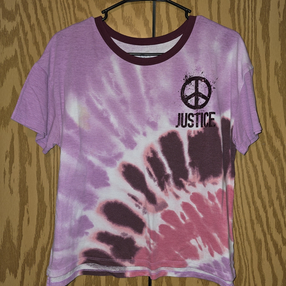 Justice Tie Dye Tee XL